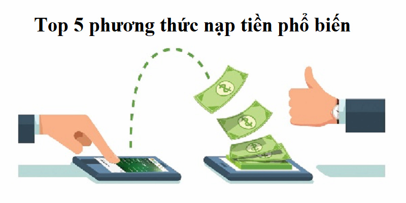 Top 5 phương thức thanh toán tiền phổ biến nhất tại J88